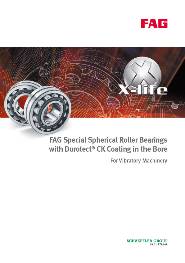 FAG Special Spherical Roller Bearings with Durotect CK Coating in