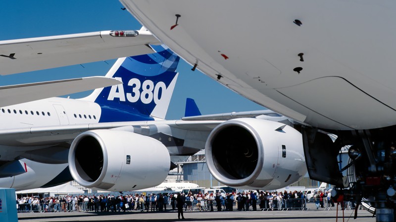 Commercial applications: Airbus A380