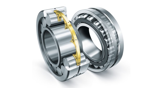 Schaeffler cylindrical roller bearings and spherical roller bearings meet the extreme requirements for construction machinery.