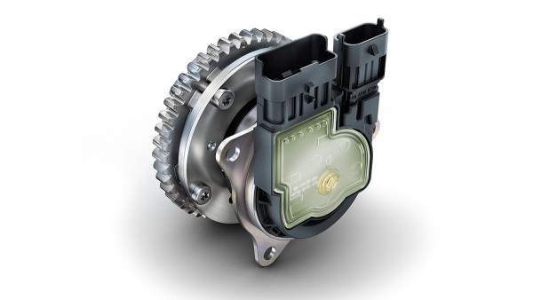 Electromechanical camshaft phasing unit